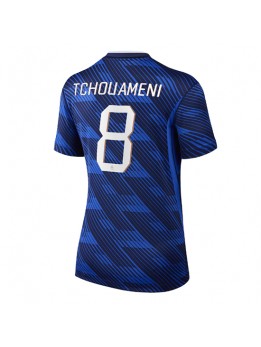 Ženski Nogometna dresi replika Francija Aurelien Tchouameni #8 Domači SP 2026 Kratek rokav